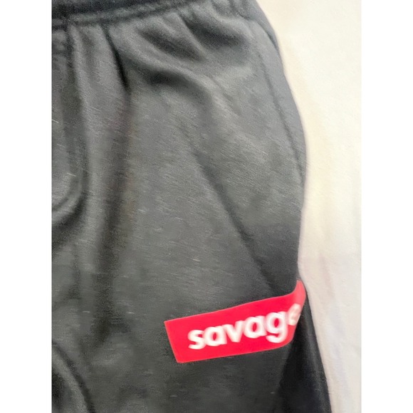 Brooklyn Cloth Savage Black Jogger Sweatpants Kids Size L J5 - Picture 4 of 8